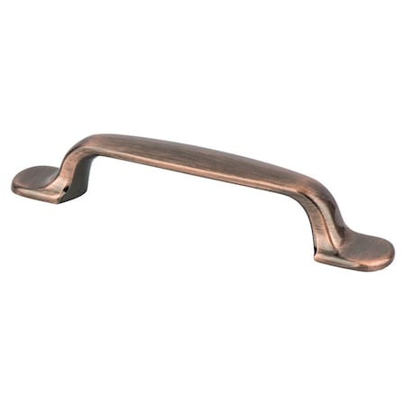Berenson 96 mm CC Euro Moderno Pull with Brushed Antique Copper 9719-1BAC-P